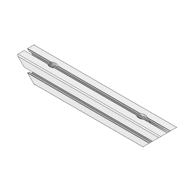 MODULAR SOLUTIONS 45X45 STRENGTHENING BRACE, 45 DEG WITH ESD HARDWARE 360MM LONG